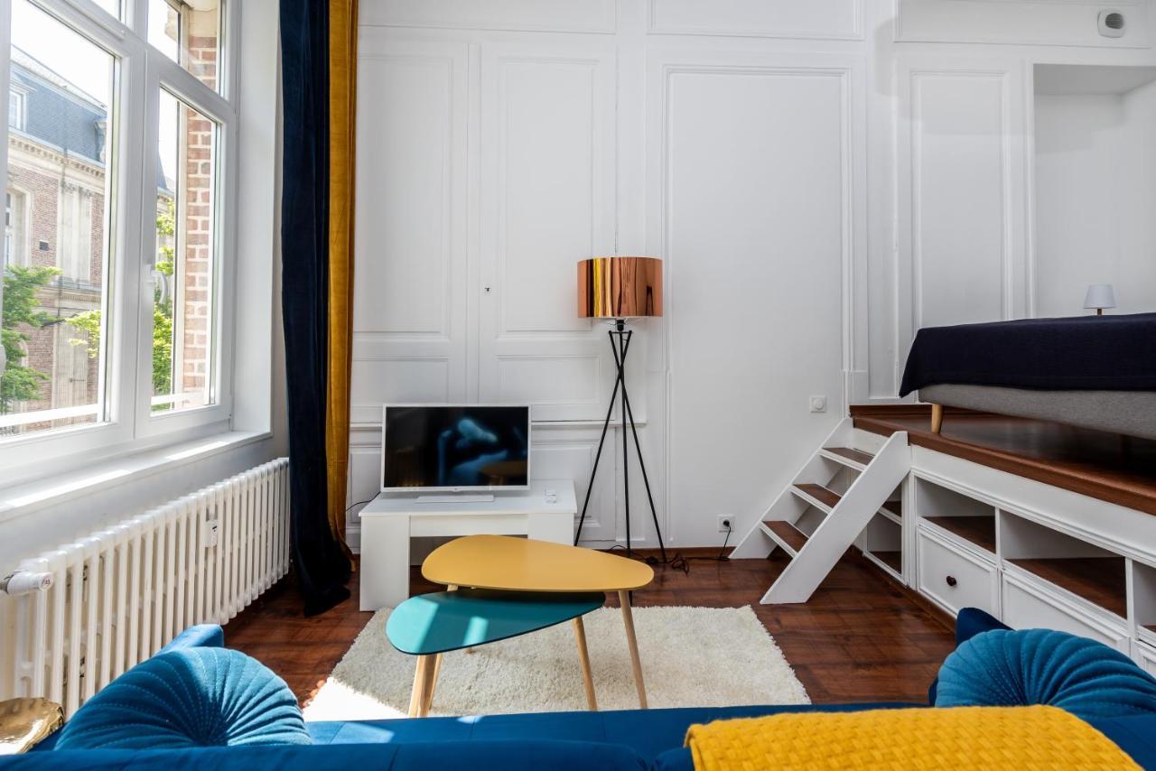 Appartement Centre Ville - Parking Prive Gratuit Αμιάν Εξωτερικό φωτογραφία